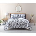 thumbnail image 1 of Avery Homegrown Navy Floral 3-Piece Quilt Set, 1 of 4