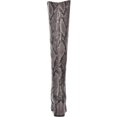 thumbnail image 3 of Marc Fisher Womens Retie 2 Faux Leather Over-The-Knee Boots Gray 10 Medium (B,M), 3 of 3