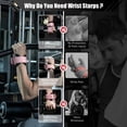 thumbnail image 3 of Soporte de muñeca de piel doble Gym Straps MANUEKLEAR, 3 of 6