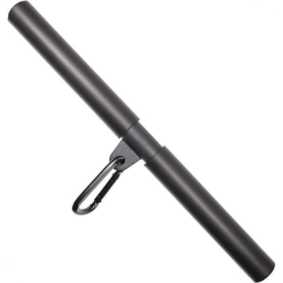 Straight Bar DIY Triceps Biceps Pull Up Bar Home Gym Accessories Pulley Bar Bodybuilding with Soft Handles and Carabiner