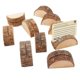 thumbnail image 3 of 5pcs Photo Holders Wood Stump Stump Crafts Retro Creative For Wedding Hotel Table Decoration, 3 of 3
