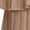 Brown, variant on Womens High Neck Pleated Chiffon Dress Three Layer Ruffle Tier Loose Airy Sleeveless Occasion Outfit