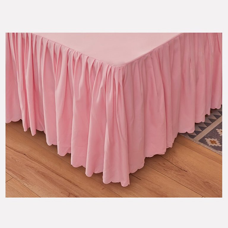 UMMH Fitted Sheets Wrap Around Luxury Hotel Quality Soft Breathable Comfy  Bed Skirt Double Bedspread Mattress Cover no pillowcase 