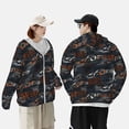 thumbnail image 4 of Fotbe Cool Sports Car Chaqueta con Protección Solar UPF 50+ para Hombre y Mujer, Camisa con Capucha y Bolsillos-X-Large, 4 of 7