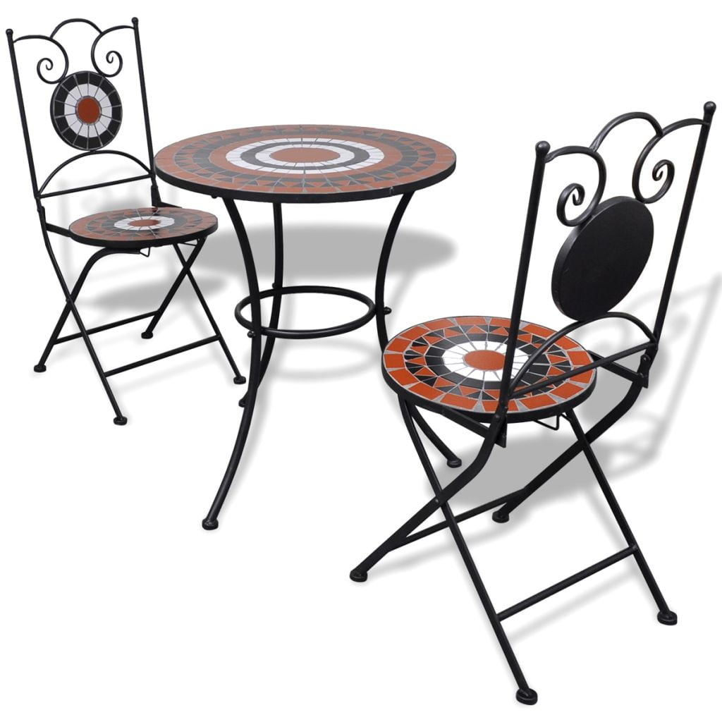 ceramic tile bistro set