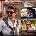 thumbnail image 6 of Photochromic Polarized Fit Over Sunglasses for Prescription Glasses, UV400 Glare Reduction Over Sunglasses for Men & Women Driving Fishing Hiking, 6 of 6