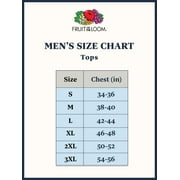Fruit of the Loom Men's EverSoft Fleece Crew Sweatshirt, Sizes S-4XL