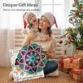 thumbnail image 3 of Wind Spinner Aoedelyart Mandala Purple Star, 30 cm, acero inoxidable, 3 of 8