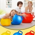 thumbnail image 2 of Kiplyki Space Hopper Ball 17in/44cm Diameter for Kids Age 3 4 5 6 7 8 9 10 11, Kangaroo Bouncer, Hop Balls for Toddler Boys Girls, Bouncy Ball with Handle, 2 of 5