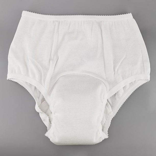 4 Pcs Incontinence Diaper Pants for Women and Men, Washable
