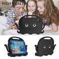 thumbnail image 7 of SaniMore for iPad Mini 6th Generation 8.3" 2021 Kids Waterproof Case, EVA Foam Cover with Shoulder Strap & Screen Protector Pencil Holder Kickstand & Holder Shockproof Protective Shell, Black, 7 of 7