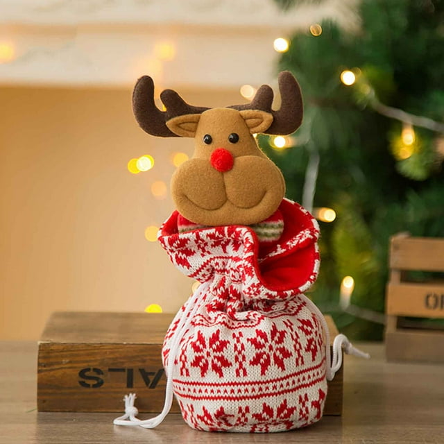 Bolsa de regalos, bolsa de decoración de Navidad, regalo para niños, bolsa de transporte, bolsa organizadora, bolsa resistente, bolsillo interior, para fiestas, para viajes, para