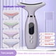thumbnail image 5 of Fiudx Dispositivo de Terapia de Luz Roja, Masajeador de Cuello con Led de 4 Colores, Modos de Vibración y Calor Personalizados, Diseño Ergonómico para Contorno Facial, Rutina Diaria de Cuidado de La, 5 of 6