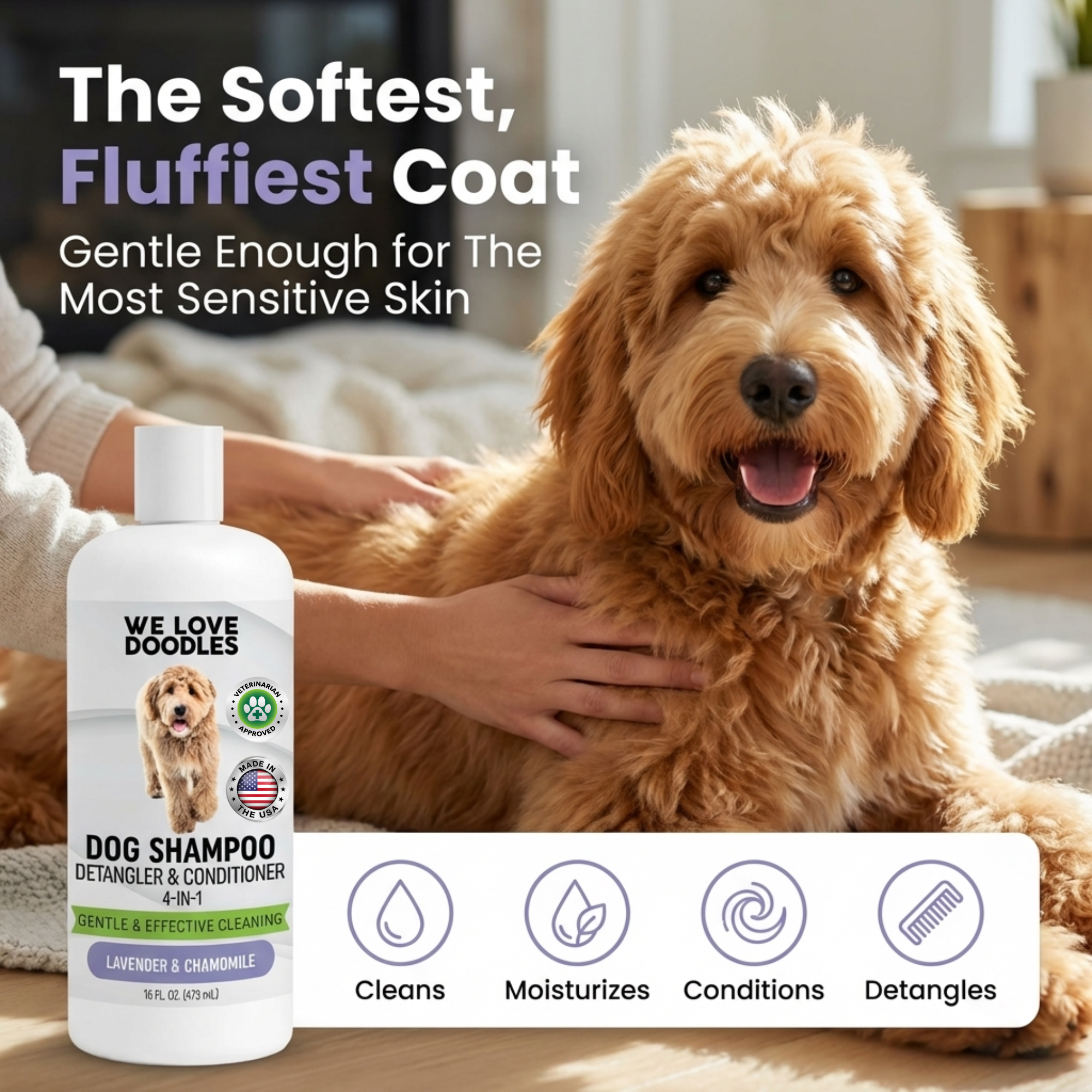 We Love Doodles 4-in-1 Organic Dog Shampoo photo 6