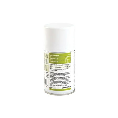 Brighton Aerosol Refill Metered Air Freshener Fresh Linen 7 Oz. 4/Ct BPR50858-A