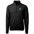 thumbnail image 2 of Men's Cutter & Buck Black Marshall Thundering Herd Vault Cascade Eco Sherpa Fleece Quarter-Zip Pullover Jacket, 2 of 3