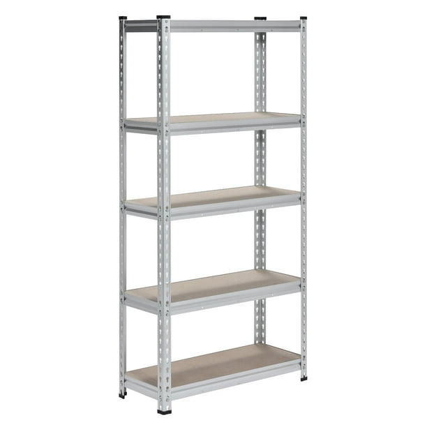 Muscle Rack 60" H x 30" W x 12" D 5Shelf HeavyDuty Aluminum Shelving