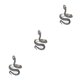 thumbnail image 4 of Qarigey Anillos Vintage Anillo de moda Aleación ajustable Joyas para hombres Plata / Serpiente Type1 NO1 Qarigey CBP269129, 4 of 6