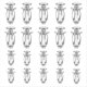 thumbnail image 1 of 40 Anclajes y Tornillos para Puerta Hueca, Anclajes de Puerta con Núcleo de Fijación de Cavidad Metálica Hueca para Lámina de Pared Hueca de Puerta de 0-5 mm, 1 of 5
