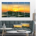 thumbnail image 1 of Bright Sunlight and Glowing Waves - Beach Photo Canvas Print, 1 of 3