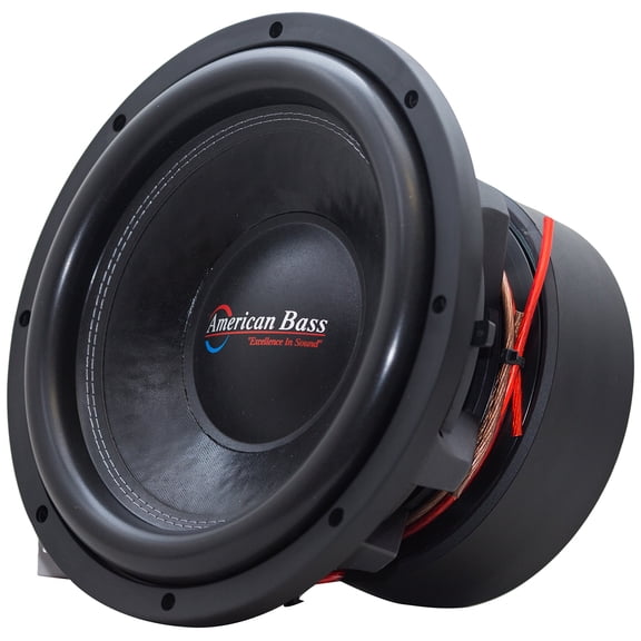 American Bass HD 10" 1 Ohm 4000 Max Watts Car Subwoofer