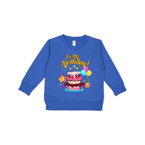 Inktastic It's My Birthday Toddler Sweatshirt