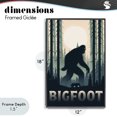 thumbnail image 4 of Stupell Industries Traditional Forest Creature Cabin in Woods Black Framed Giclee Art, 12 x 18, by Omar Escalante, 4 of 8