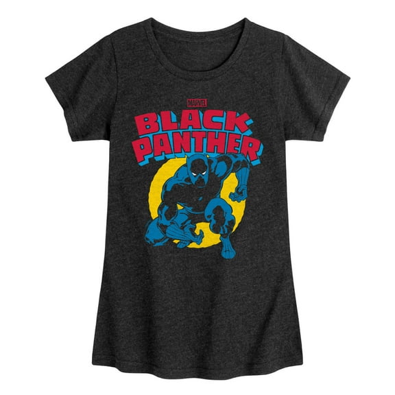 Marvel Black Panther - Crouch - Girls Fitted Short Sleeve Tee