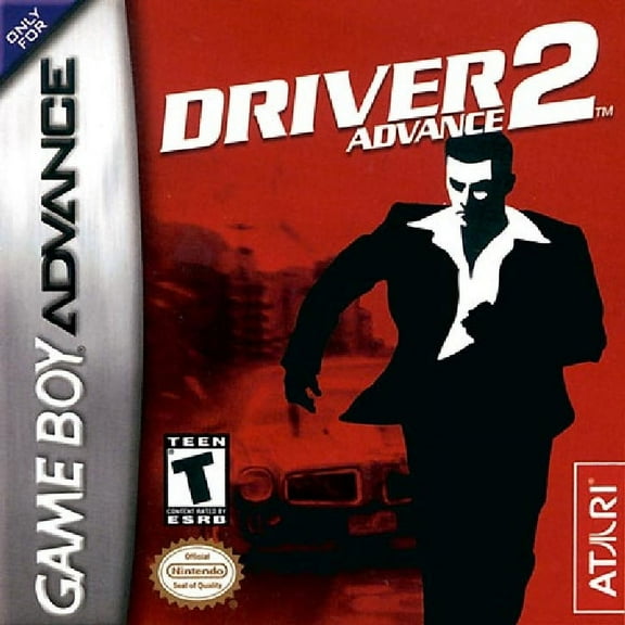 Restored Driver 2 Advance (Nintendo Gameboy Advance, 2002) Racing Game (Refurbished)