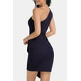 thumbnail image 6 of KRE Prime Women Tie Front One-Shoulder Sleeveless Dress, 6 of 15