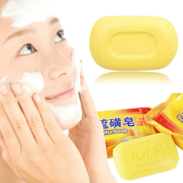 85g Sulphur Soap Skin Care Dermatitis Fungus Eczema Anti Bacteria
