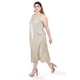 thumbnail image 2 of Vestido de lino con bolsillos Roman Fashion /Tallas Extras, 3830 (Beige) beige 42, 2 of 6