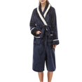 thumbnail image 2 of Wancir Long Bath Robe for Womens Plush Soft Fleece Bathrobes Nightgown Ladies Pajamas Sleepwear Housecoat, 2 of 6