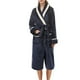 thumbnail image 2 of Batas para mujer, bata de baño lisa con vendaje, pijama largo, ropa de dormir con bolsillo en la cintura y cinturones., 2 of 6