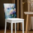 thumbnail image 2 of Xoenoiee Butterfly Hydrangea Print Chair Back Cover Stretch Seat Covers Removable Dining Chair Slipcover Protector for Holiday Home Kitchen Hotel Decor, 20 x 19 Inch, 1 Pack, 2 of 7