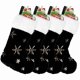 thumbnail image 1 of wonima02 4PCS Black Christmas Stockings,18 Inch Large Plush Faux Fur Xmas Stocking with Golden Snowflake Sequin Glitter Snowflake Hanging Stocking for Christmas Tree Wall Fireplace Home Decoration, 1 of 1