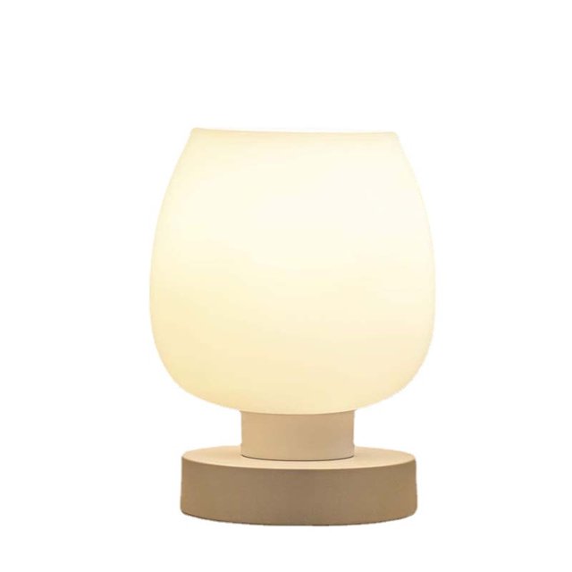 Table Lamp USB Charging LED Desk Lamp 3-Gear Colors Stepless Dimming Touch Switch Modern Small Lamp Home Decor for Bedroom Nightstand Couple Dinner Desk Terrace US plug