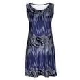 thumbnail image 4 of SMihono Robe Bohème d'Été pour Femmes Grande Taille Robe Débardeur Décontractée Sans Manches de Printemps/été pour Femmes Robe Ample à Col Rond, 4 of 6
