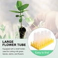thumbnail image 4 of 8 Tubos Florales Grandes de 50 Ml con Soporte para Rejilla Cortar Hojas, Tallos y Flores Algodoncillo, 4 of 10