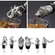 thumbnail image 2 of Decantadores de licor, vino, champán, vertedor, decantador, cabeza de animal, tapas de vino, selladores, camarero plateado, herramientas de cocina, accesorios de barra, 1 pieza, león, 2 of 5
