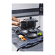 thumbnail image 5 of Batería De Cocina de Aluminio Con Antiadherente 8 Piezas Negra, 5 of 5