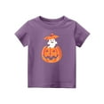 thumbnail image 4 of XADYUY Girls Halloween Shirts 5t Spooky Ghost Pumpkin Graphic T-Shirts for Kid Girls Crewneck Short Sleeve Shirts for Kids Fall Funny Holiday Tee Top Girls,9-10 Years, 4 of 4