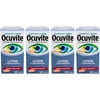 4 Pack - Bausch & Lomb Ocuvite Eye Vitamin & Mineral Supplement with Lutein 120 Ea