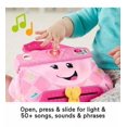 FisherPrice Interactive Smart Pink Purse with Lights, Laugh & Learn Keys for Baby and Toddler