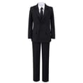 thumbnail image 3 of Disfraz de Cosplay de Anime Chainsaw Man, Denji Aki Hayakawa, uniforme de cazador de demonios negro, peluca, traje, ropa de Halloween y Navidad, 3 of 5