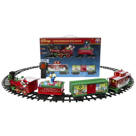 Lionel Disney Mickey Mouse Express Battery-powered Model Train Set Ready To Play with (All Aboard America's Best Model Trains)
