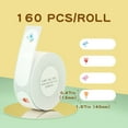 thumbnail image 2 of NIIMBOT Thermal Labels(0.47" x 1.57") Printer Sticker Paper with Self-Adhesive for D11/D110/D101/H1/H1S Label Maker,1 Roll of 160 (Birdsong), 2 of 6