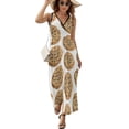 thumbnail image 2 of Chocolate Chip Cookie Sleeveless Dress Summer Women Clothes Dress for Pregnant Women Dresses, 2 of 9