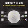 thumbnail image 3 of Pelotas de lacrosse PEARL LT texturizadas, paquete de 100 unidades, Guardian Innovations, 3 of 9