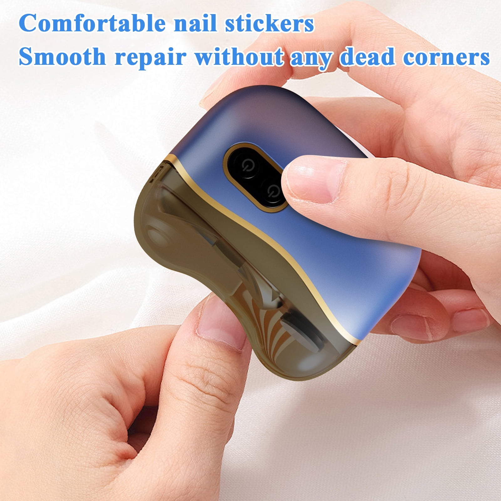 Electric Nail Clippers For Seniors And Adults, Smart Electric Nail Clippers, Automatic Nail Clippers, USB Rechargeable Nail Trimmer, 2 In 1 Electric Nail Clipper（1 PC）